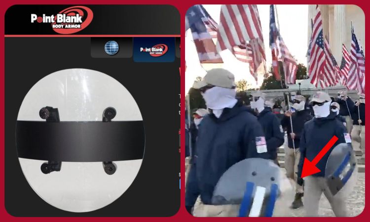 Photos: Did The “Patriot Front” Marchers Wear Point Blank Warrior Shields That Have 2-3 Month Lead Times That Must Be Ordered To The FBI’s Specifications? - Red State Nation