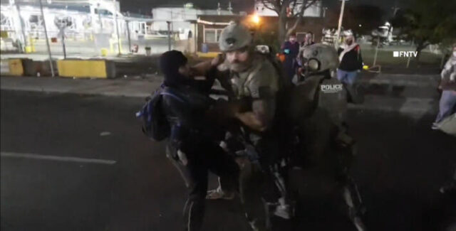ice agent nj riots